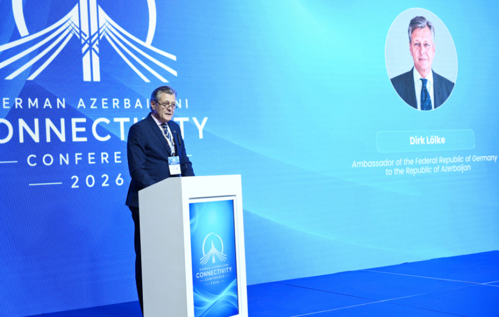 Almaniya səfiri: Bağlantılar tezliklə ikitərəfli iqtisadi münasibətlərimizdə energetikadan sonra ikinci yeri tutacaq