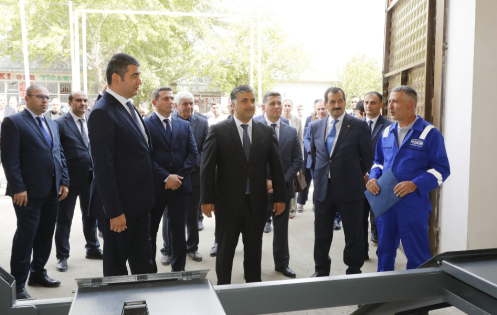 "PeşəCar" layihəsi çərçivəsində növbəti klaster müəssisə istifadəyə verilib