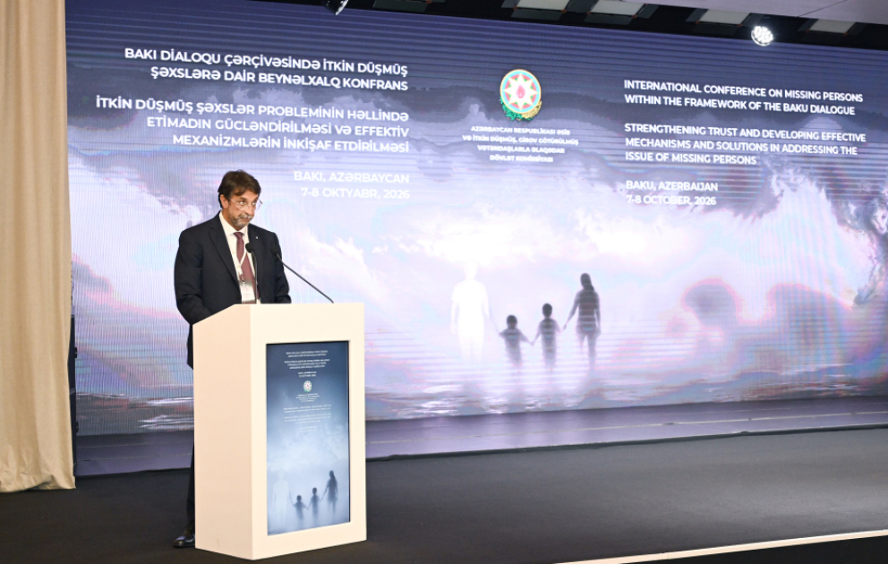 Gian Luka Beruto: Etimad itkin düşmüş şəxslər məsələsinin həllində real irəliləyiş üçün vacibdir