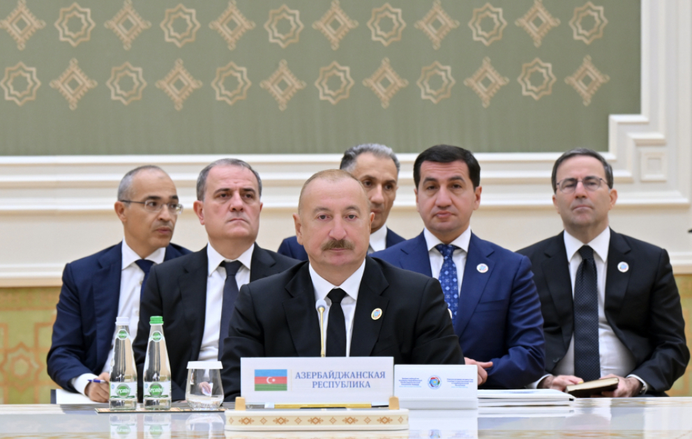 Президент: Взаимодействие Азербайджана со странами Центральной Азии в последние годы значительно расширилось