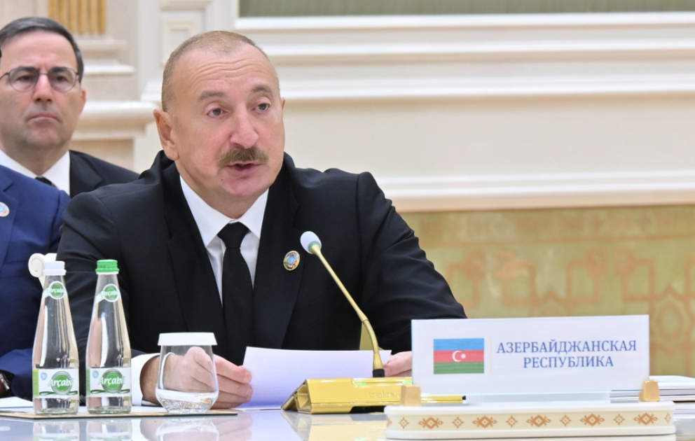 Президент Ильхам Алиев: Товарооборот Азербайджана со странами Центральной Азии в прошлом году вырос более чем на 50 процентов