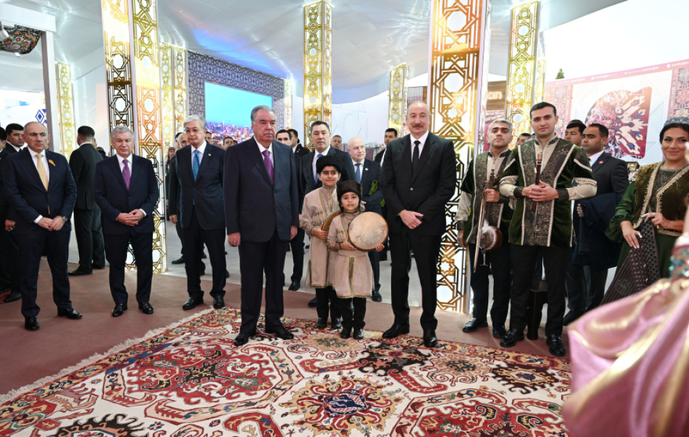 President Ilham Aliyev visited CIS National Culinary Festival and attended official reception