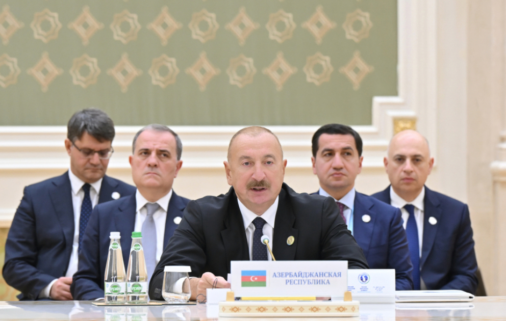 Prezident: Xəzərə dair qərarların yerinə yetirilməsi üzrə daimi əməkdaşlıq və nəzarət mexanizminin yaradılması zəruridir