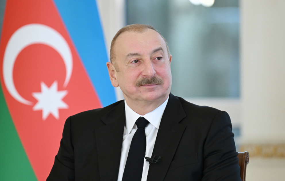 President Ilham Aliyev’s social media accounts shared video on his visit to Turkmenistan
