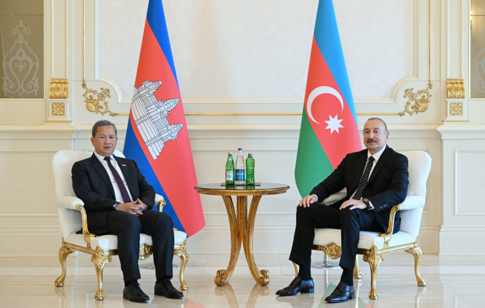 President of Azerbaijan Ilham Aliyev held limited-format meeting with Prime Minister of Cambodia