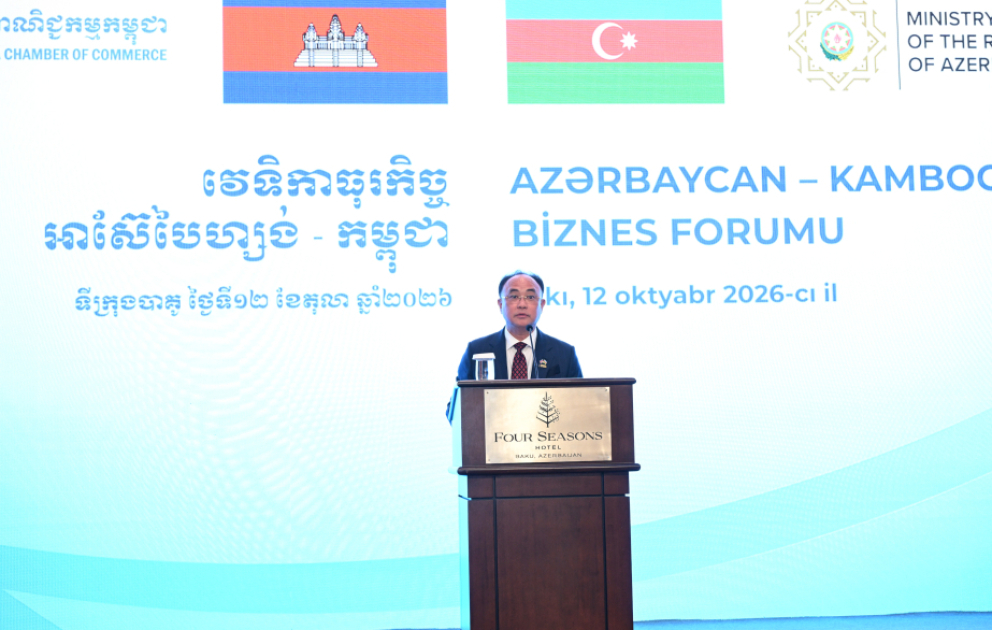 Neak Oknha Kith Meng: Azərbaycan və Kamboca arasında iqtisadi əməkdaşlıq cəlbedicidir