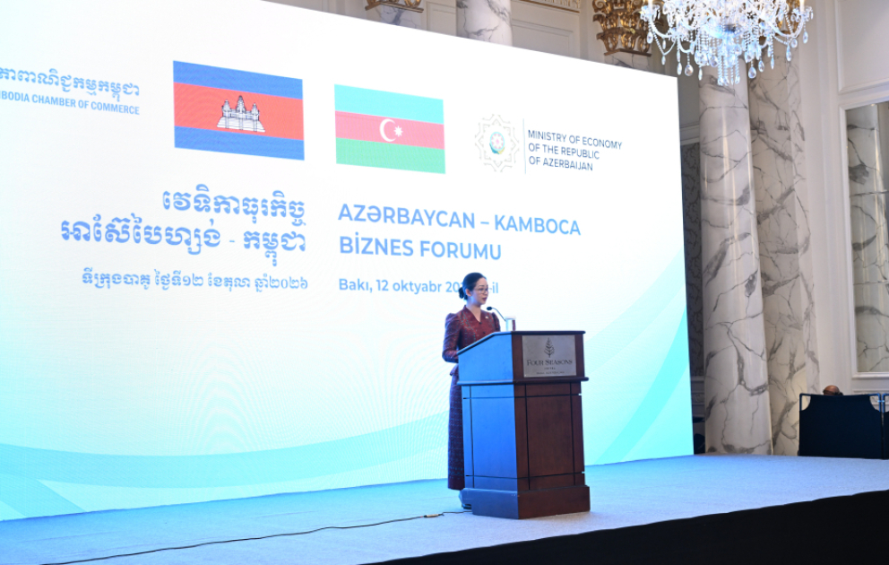 Cham Nimul: Kamboca və Azərbaycan biznes imkanları haqqında çox şey kəşf etməlidir