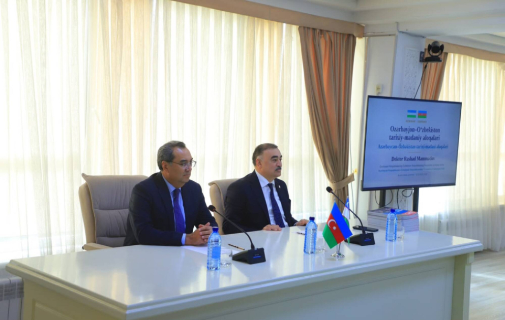Богатое культурное наследие Азербайджана представлено студентам в Бухаре