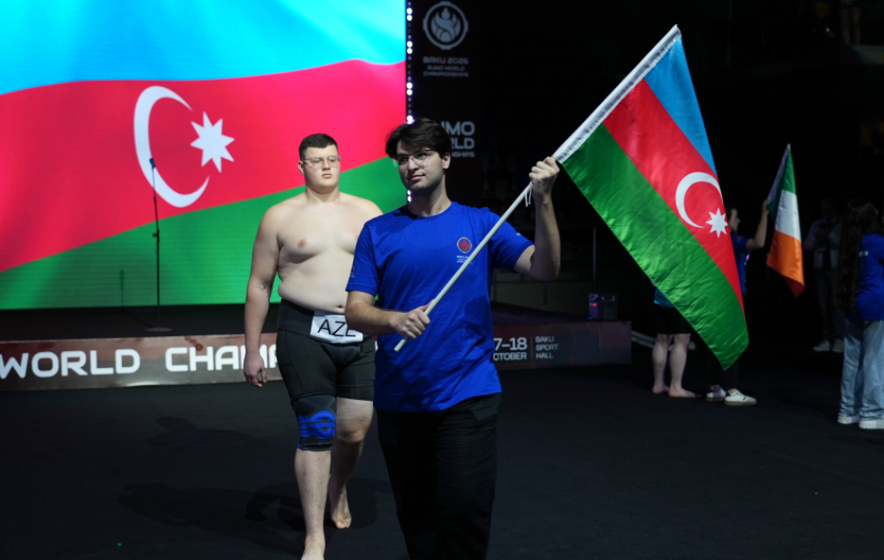 Bakıda sumo üzrə dünya çempionatının açılışı olub