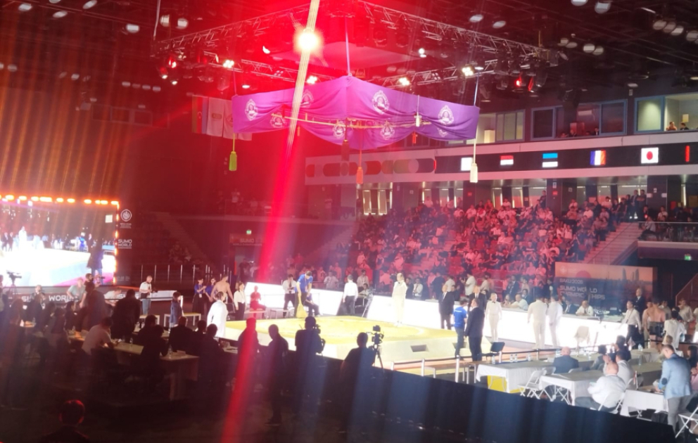 Azərbaycan sumoçusu Bakıda keçirilən dünya çempionatında qızıl medal qazanıb