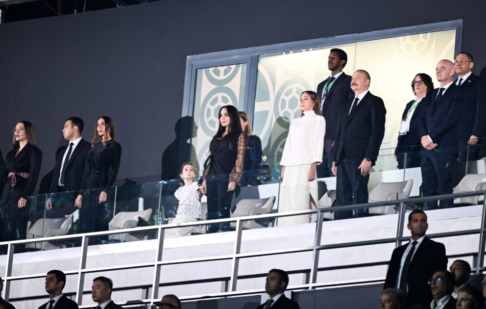 President Ilham Aliyev watched opening ceremony of FIFA U-15 World Cup and Festival