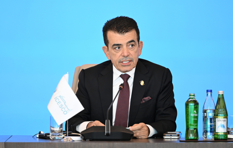 ICESCO-nun Baş direktoru: Dünyada sülhün təmin edilməsi üçün qlobal hərbi xərclərin yarım faizi kifayətdir