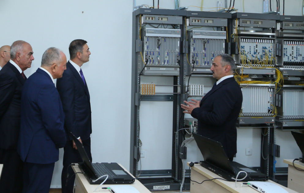Xüsusi Rabitə Sistemləri Laboratoriyası istifadəyə verilib