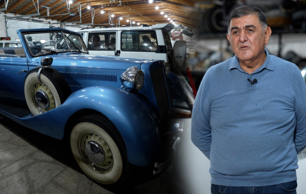 Azərbaycanlı kolleksiyaçı Azad Kərimovun qarajında hansı model avtomobillər qorunub saxlanılır?