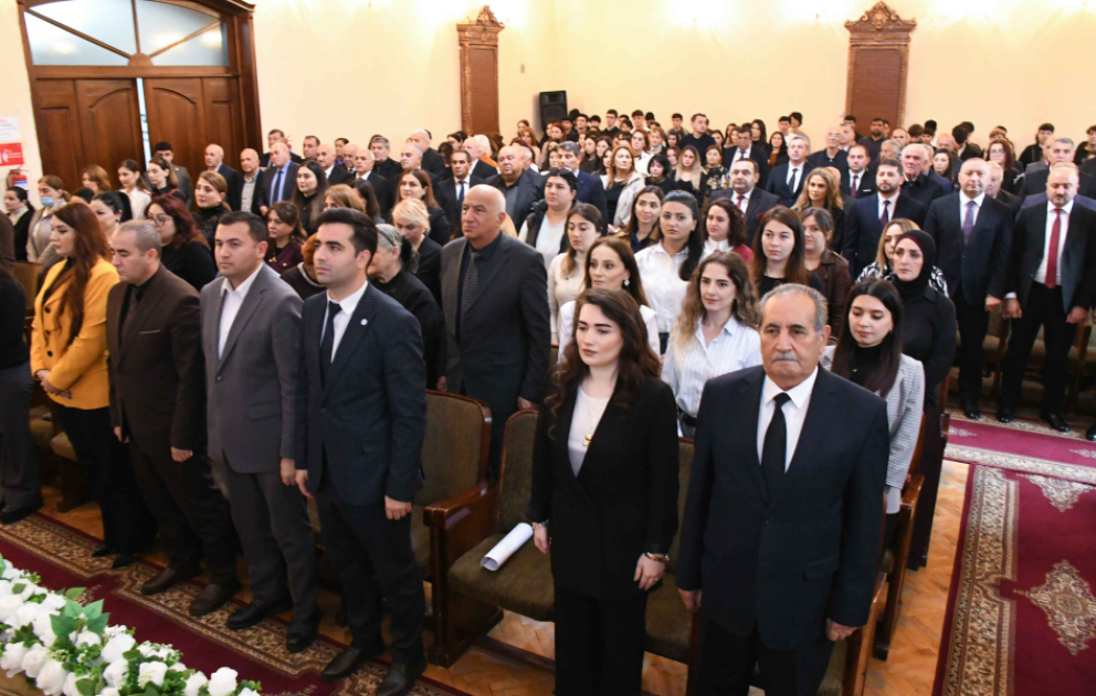 Kənd təsərrüfatı işçilərinin peşə bayramı ADAU-da qeyd olunub