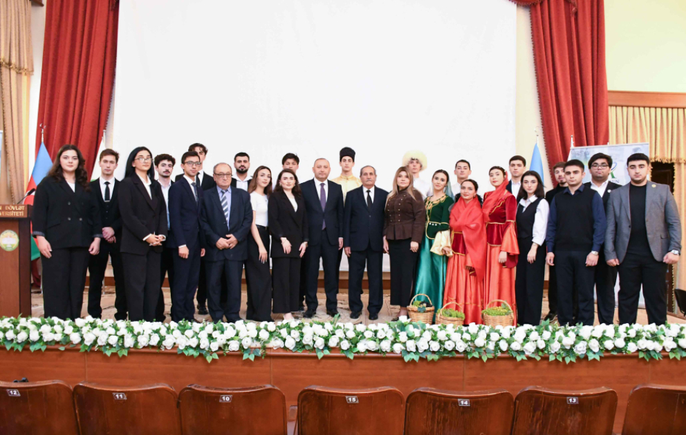 Kənd təsərrüfatı işçilərinin peşə bayramı ADAU-da qeyd olunub