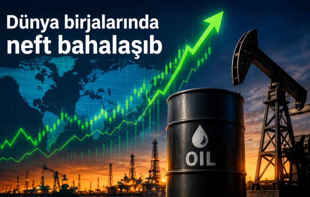 Birjalarda neft bahalaşır
