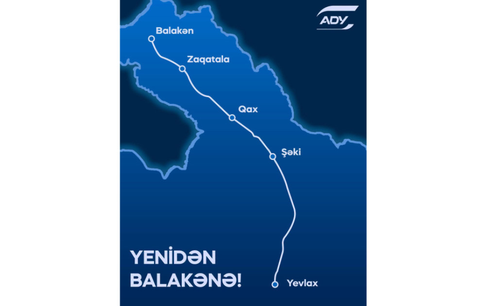 Bakı-Balakən-Bakı qatarının hərəkəti bərpa edilir