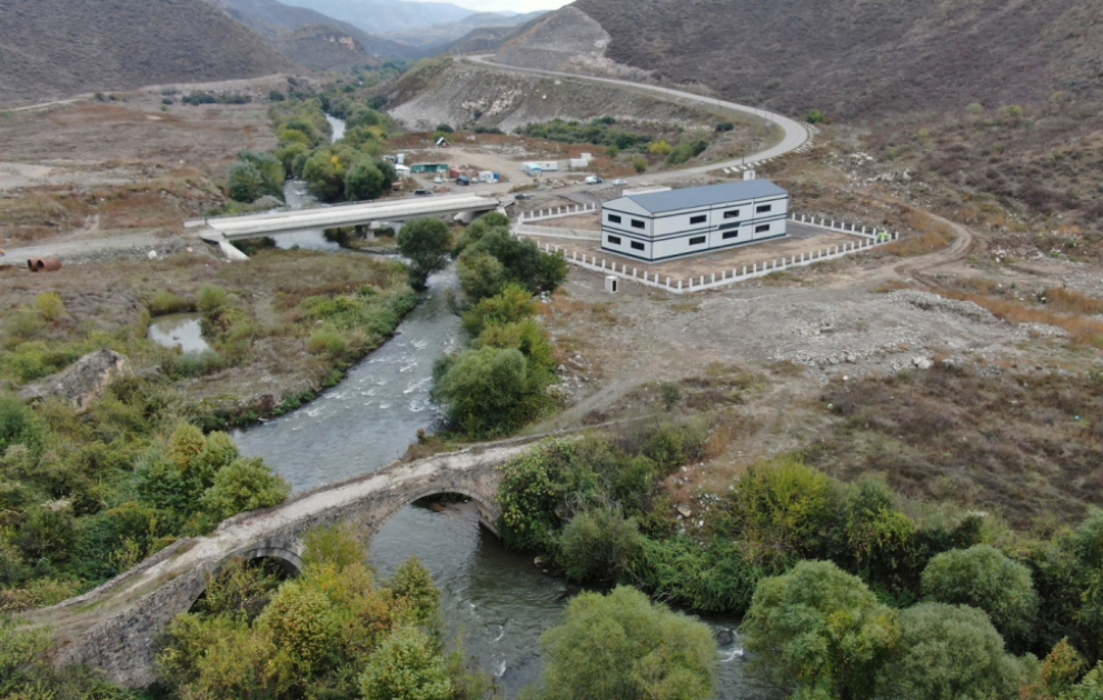 Qubadlıda ilk su elektrik stansiyası tikilir